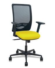 Silla Ergonómica Zulema sincro negra asiento bali brazos 2D