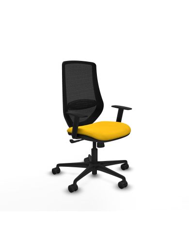 Silla Ergonómica Mardos sincro bali brazos 1D base nailon