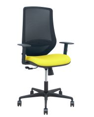 Silla Ergonómica Mardos sincro negra bali brazo regulable