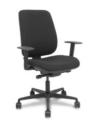 Silla Ergonómica Alares traslack tapizada bali brazo regulable
