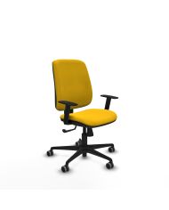Silla Ergonómica Alares tapizada sincro bali brazos 1D base nailon