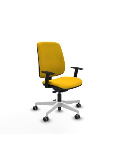 Silla Ergonómica Alares tapizada traslack bali brazos 1D