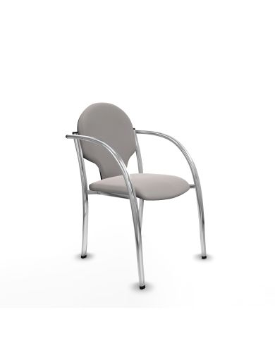 Silla Pack 2 sillas Hellín chasis 4 patas cromo