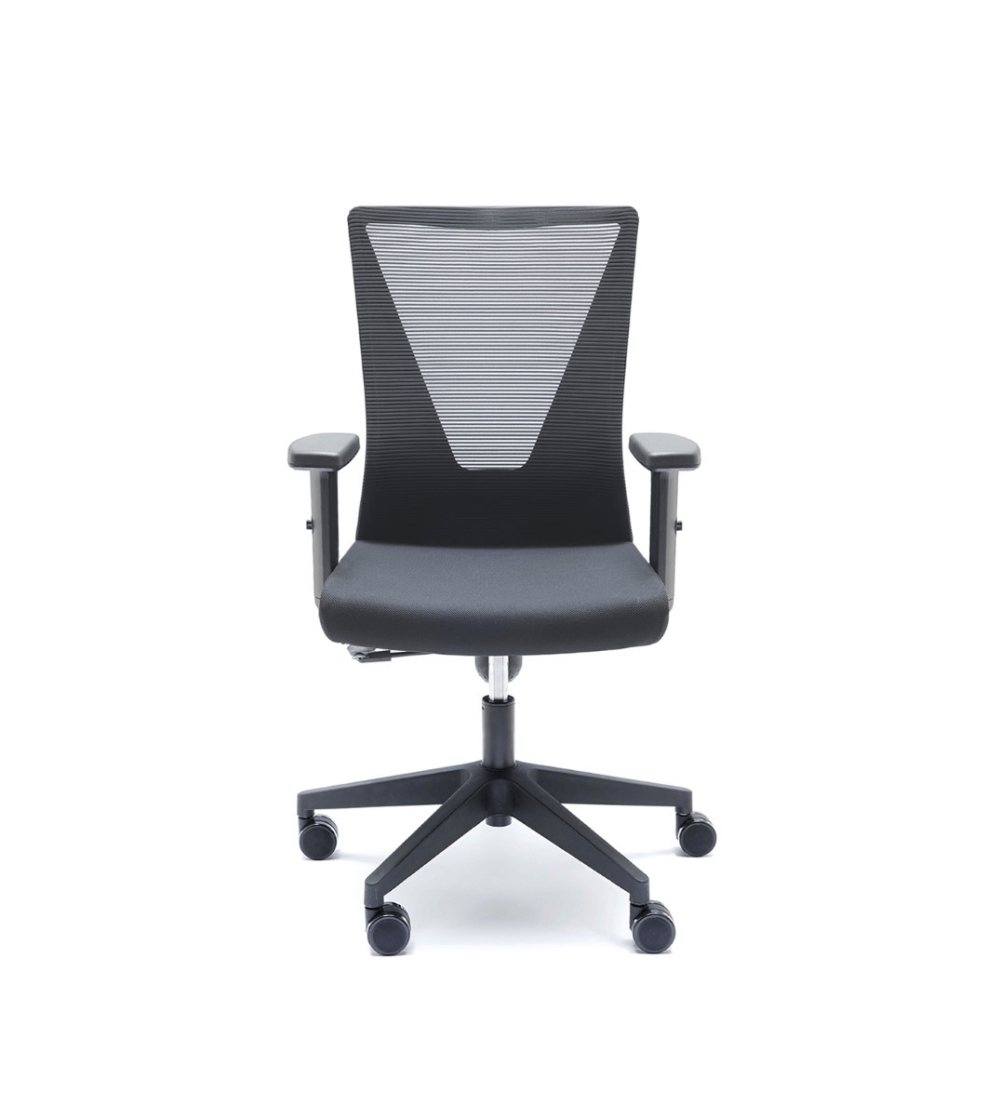 Silla de Oficina TIRANA de Euromof en acabado negro-3 Silla de Oficina TIRANA de Euromof en acabado negro-3