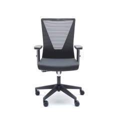 Silla de Oficina TIRANA de Euromof en acabado negro