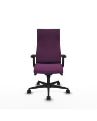 Silla Ergonómica Albacete dirección sincro brazos 2D base nailon ruedas 65 nailon