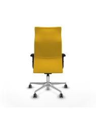 Silla Ergonómica Albacete dirección sincro brazos 2D base aluminio ruedas 65 engomadas