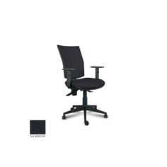 Silla ergonómica de oficina modelo ERGOMATRIX, asyncro, brazos regulables
