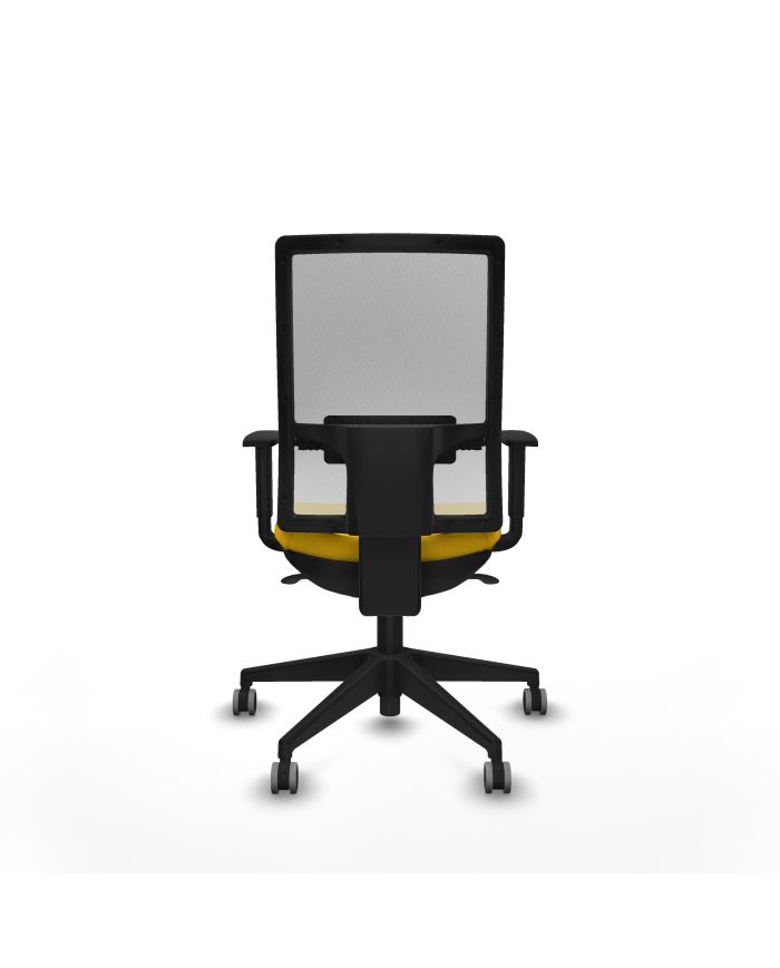 Silla Ergonómica Horna sincro blanca bali brazos 1D base