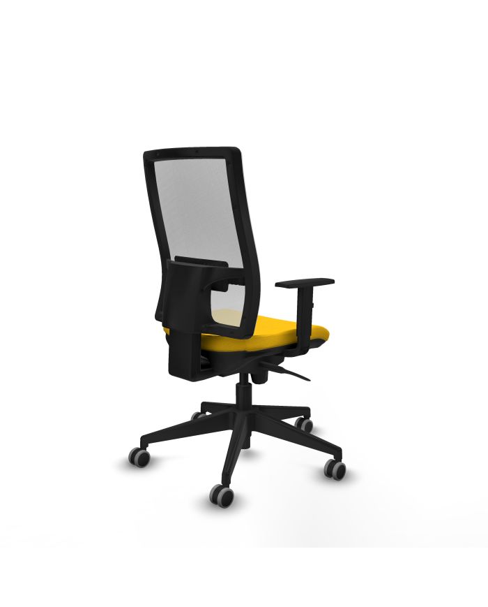 Silla Ergonómica Horna sincro blanca bali brazos 1D base