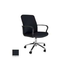 Sillón ergonómico dirección modelo STABILITE PRO, respaldo bajo, base cromada