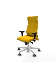 Silla Ergonómica Albacete XL sincro bali brazos 1D base blanca