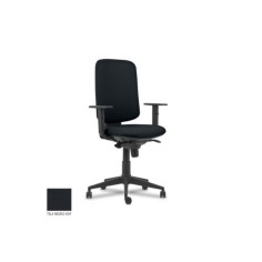 Silla ergonómica de oficina modelo AXIONIS, sincro, brazos regulables