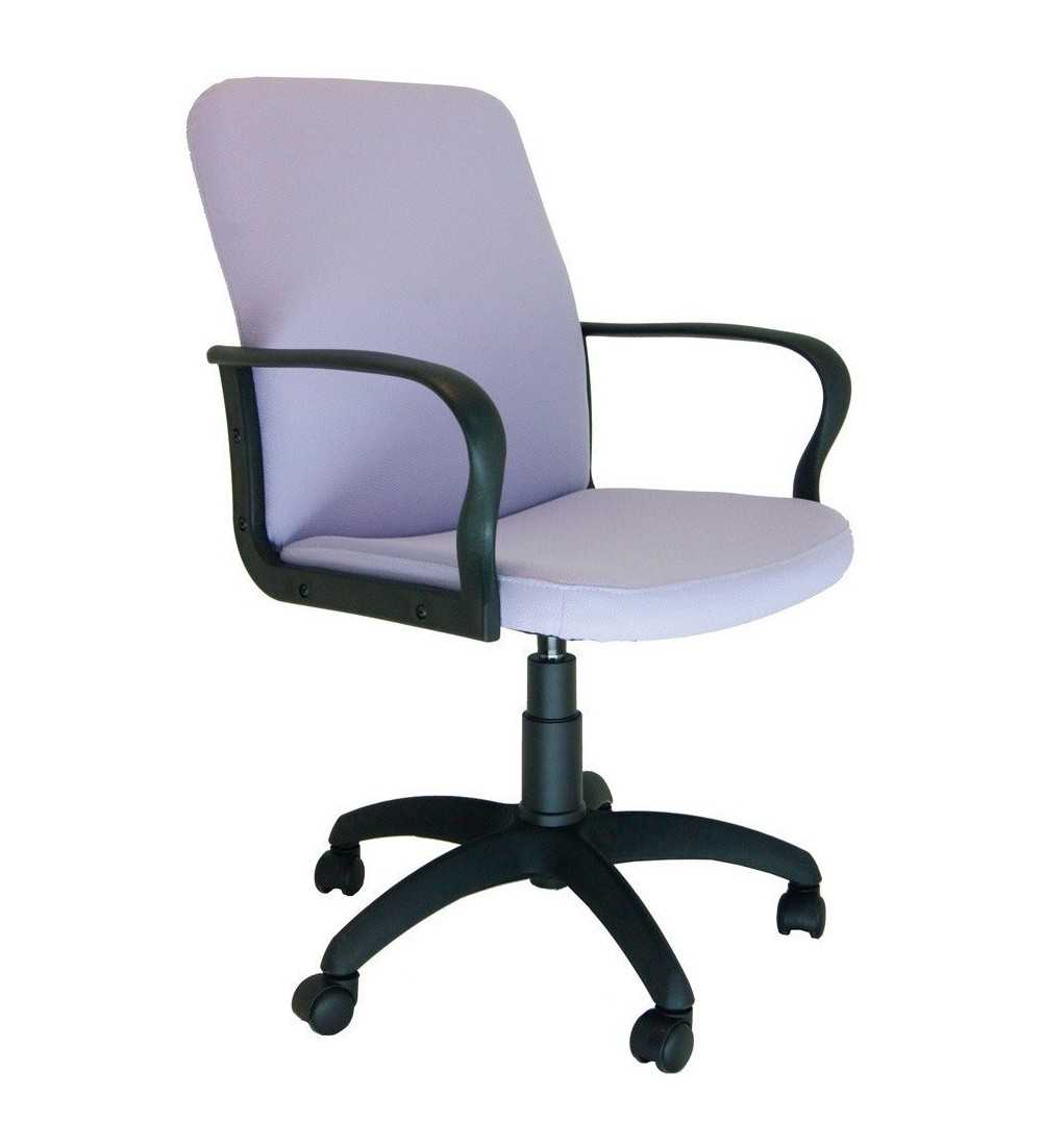 Sillón ergonómico dirección ROCKY de Vincolo, respaldo bajo, base poliamida