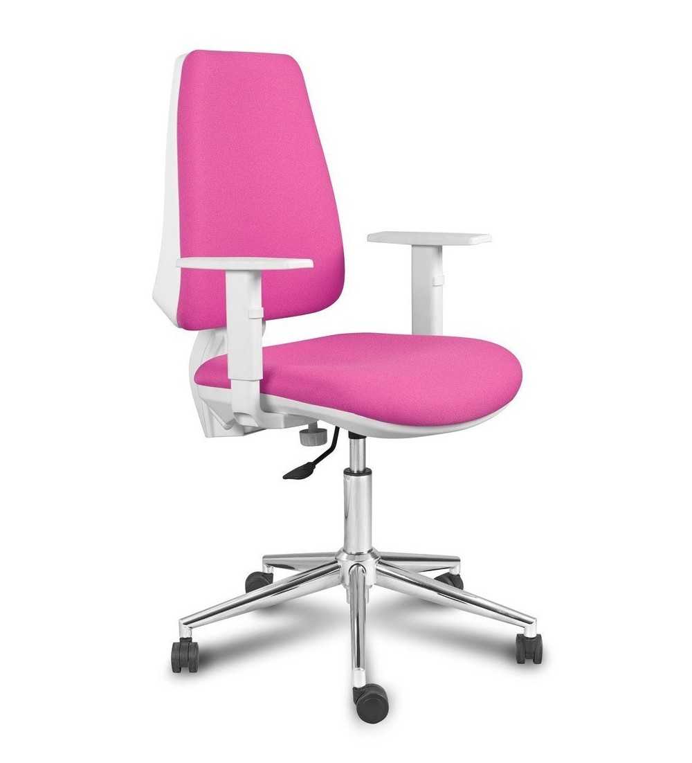 Silla Operativa ergonómica EQUIS WHITE de Vincolo brazos regulables