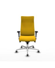Silla Ergonómica Albacete XL sincro bali brazos 1D base aluminio