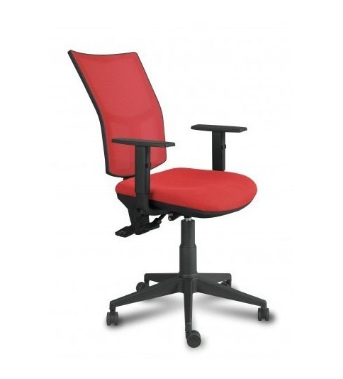Silla ergonómica de oficina modelo ERGOMATRIX, asyncro, brazos regulables