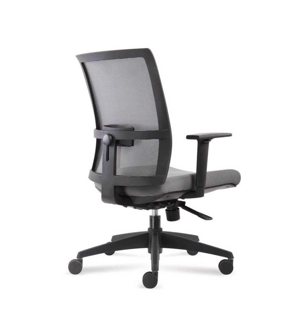 Silla ergonómica de oficina modelo COMFIEX, con brazos regulables