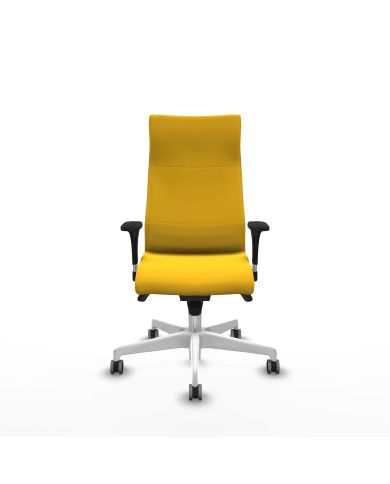 Silla Ergonómica Albacete XL sincro brazos 1D base blanca