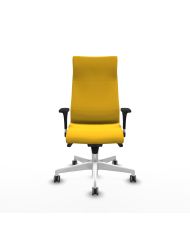 Silla Ergonómica Albacete XL sincro brazos 1D base blanca