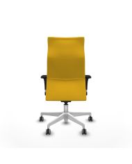 Silla Ergonómica Albacete XL sincro brazos 1D base blanca