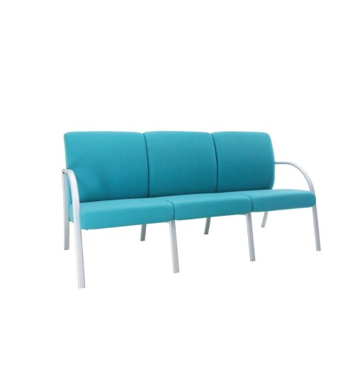 Sillón sala de espera modelo RELAJIO, 3 plazas