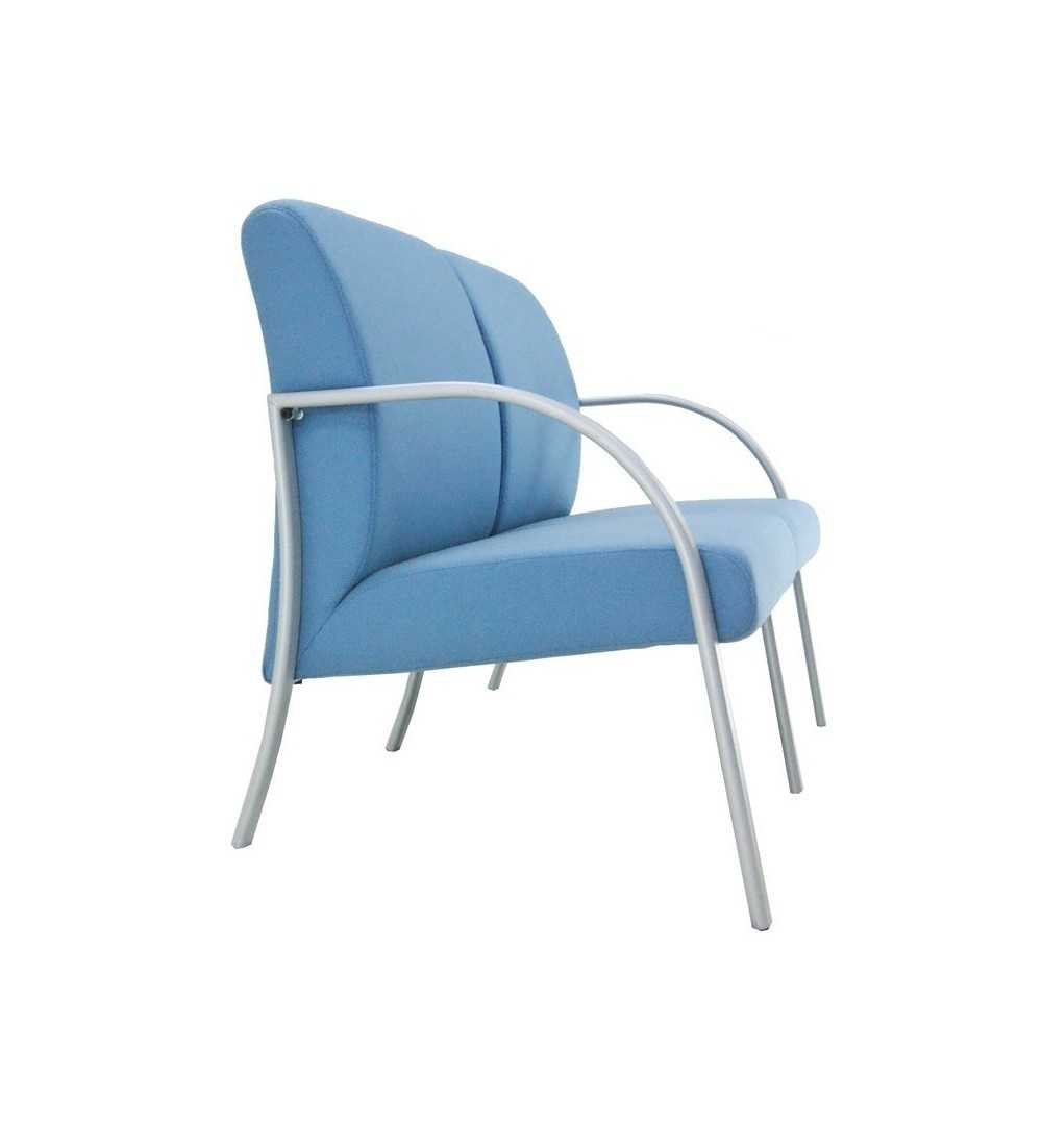 Sillón sala de espera SELENA 2 plazas de Vincolo