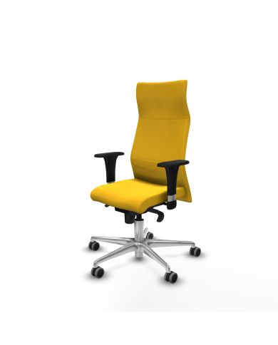 Silla Ergonómica Albacete XL sincro brazos 1D base aluminio