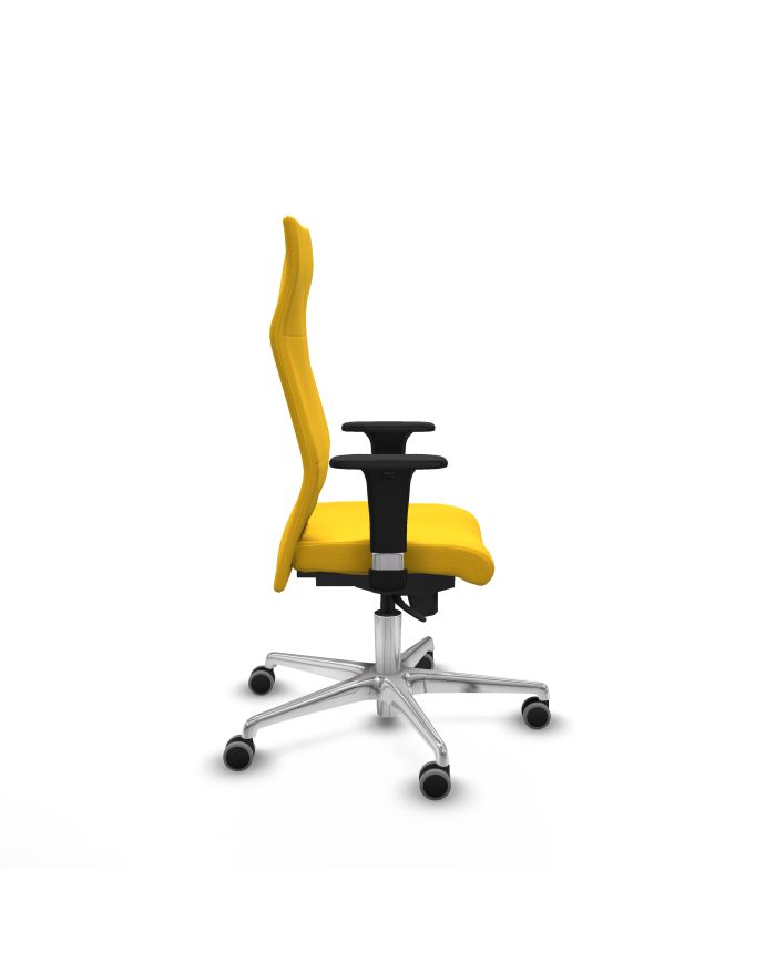 Silla Ergonómica Albacete XL sincro brazos 1D base aluminio