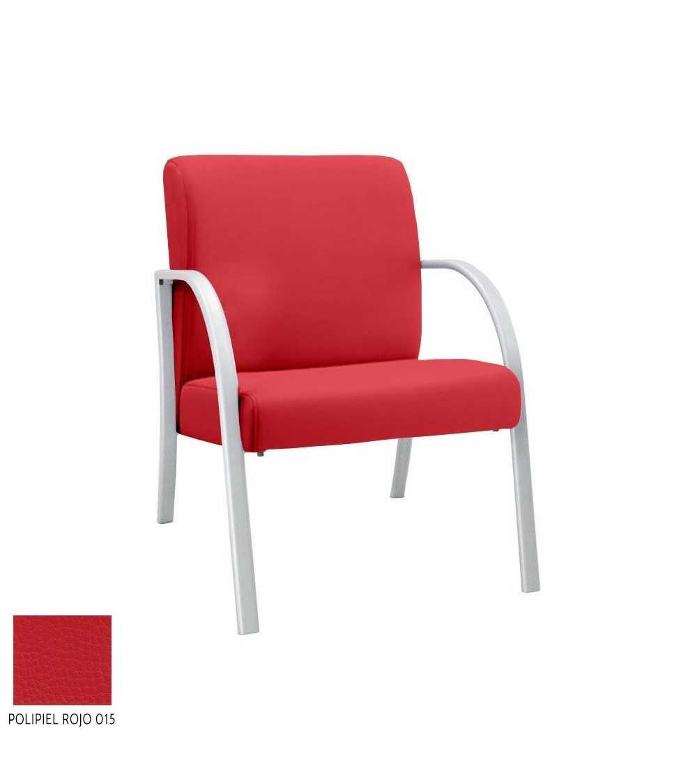 Sillón sala de espera modelo RELAJIO, 1 plaza