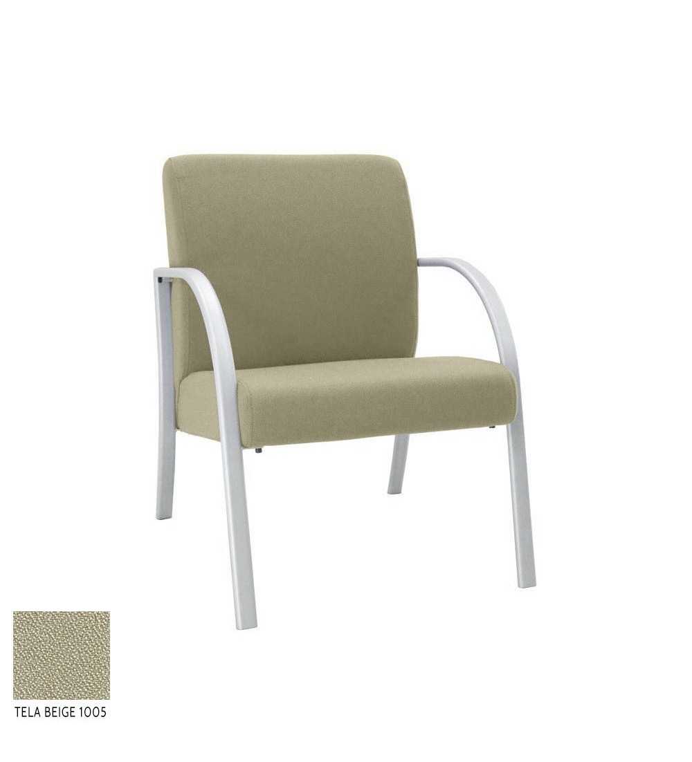 Sillón sala de espera modelo RELAJIO, 1 plaza