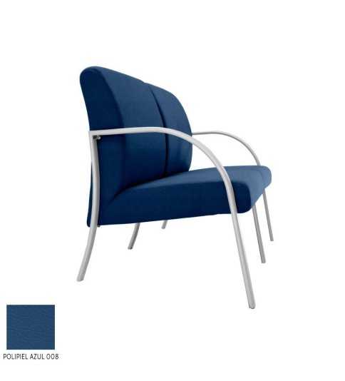 Sillón sala de espera SELENA 2 plazas de Vincolo