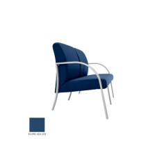 Sillón sala de espera modelo RELAJIO, 2 plazas
