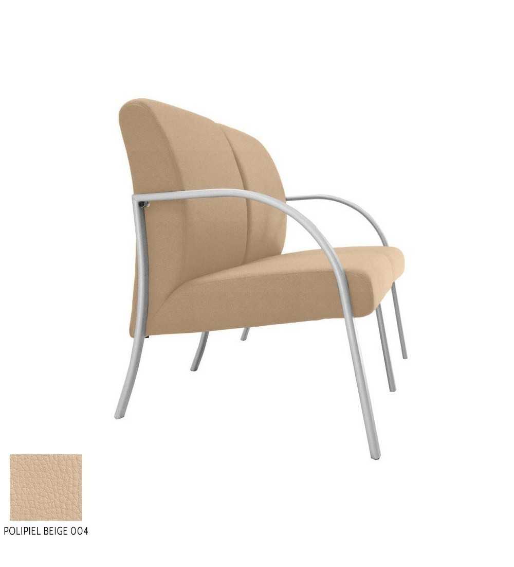 Sillón sala de espera SELENA 2 plazas de Vincolo