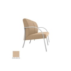 Sillón sala de espera modelo RELAJIO, 2 plazas
