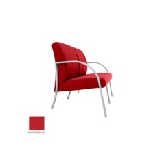 Sillón sala de espera modelo RELAJIO, 2 plazas