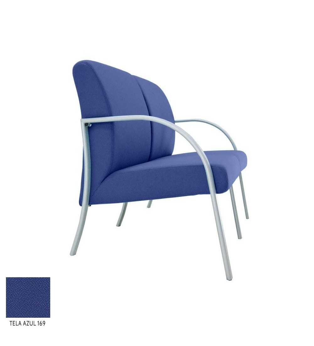 Sillón sala de espera SELENA 2 plazas de Vincolo