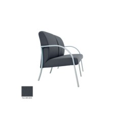 Sillón sala de espera modelo RELAJIO, 2 plazas