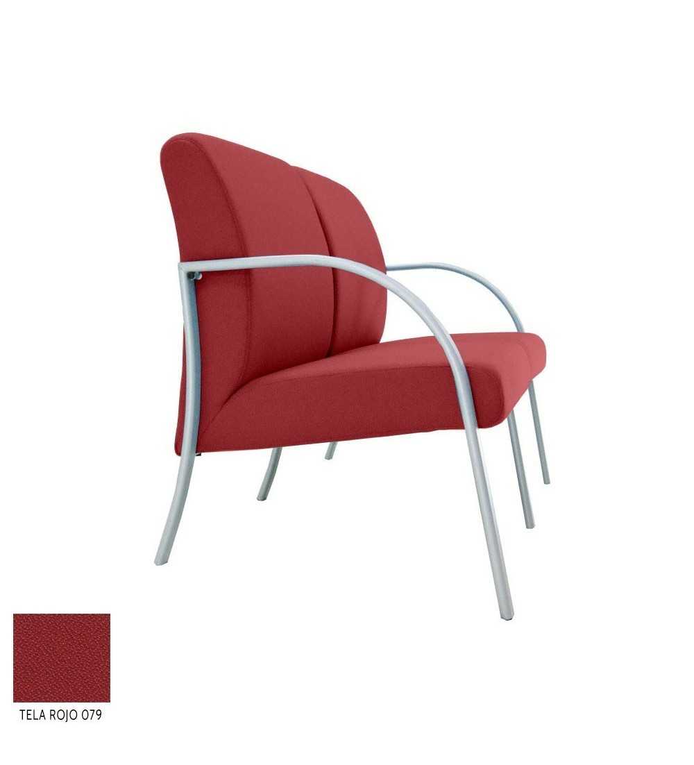 Sillón sala de espera SELENA 2 plazas de Vincolo