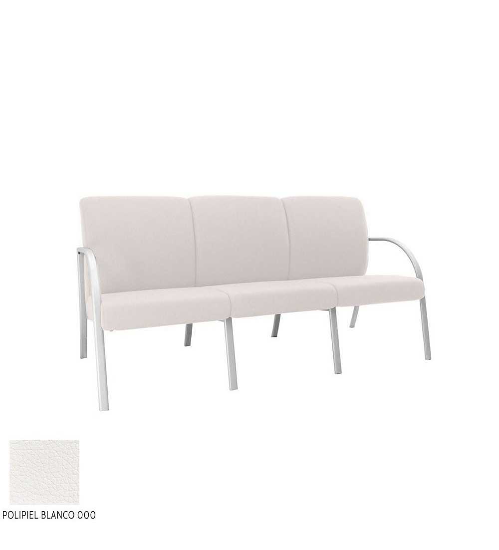 Sillón sala de espera modelo SELENA de Vincolo, 3 plazas