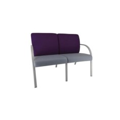 Sillón sala de espera modelo RELAJIO, 2 plazas