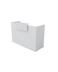 Mostrador recepción BELMO Medida 120 cm Blanco