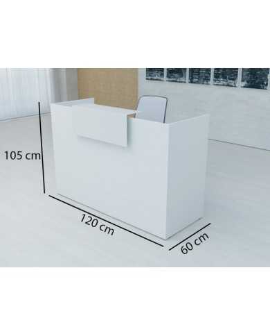 Mostrador recepción BELMO Medida 120 cm Grafito Mostrador recepción BELMO Medida 120 cm Grafito
