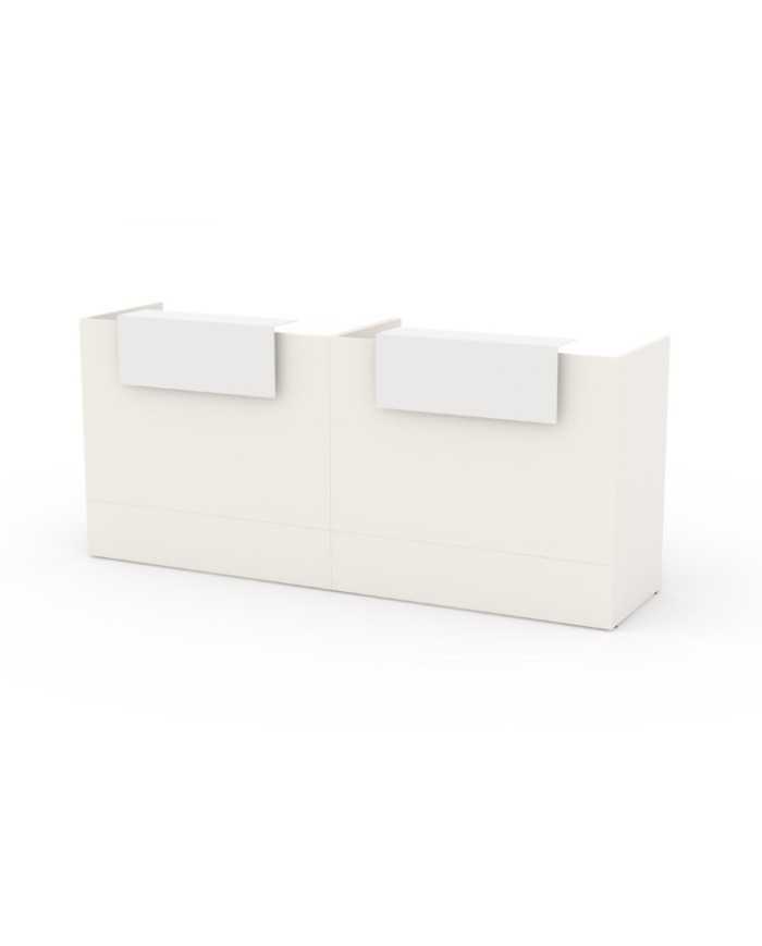 Mostrador recepción BELMO Blanco 240 cm Mostrador recepción BELMO Blanco 240 cm