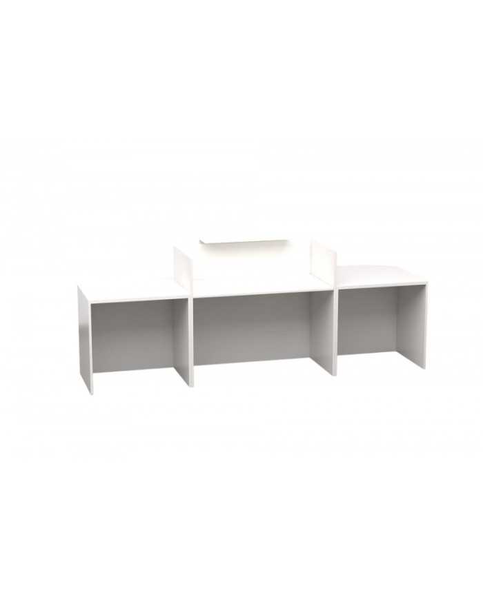Mostrador recepción BELMO 280 cm Blanco Mostrador recepción BELMO 280 cm Blanco