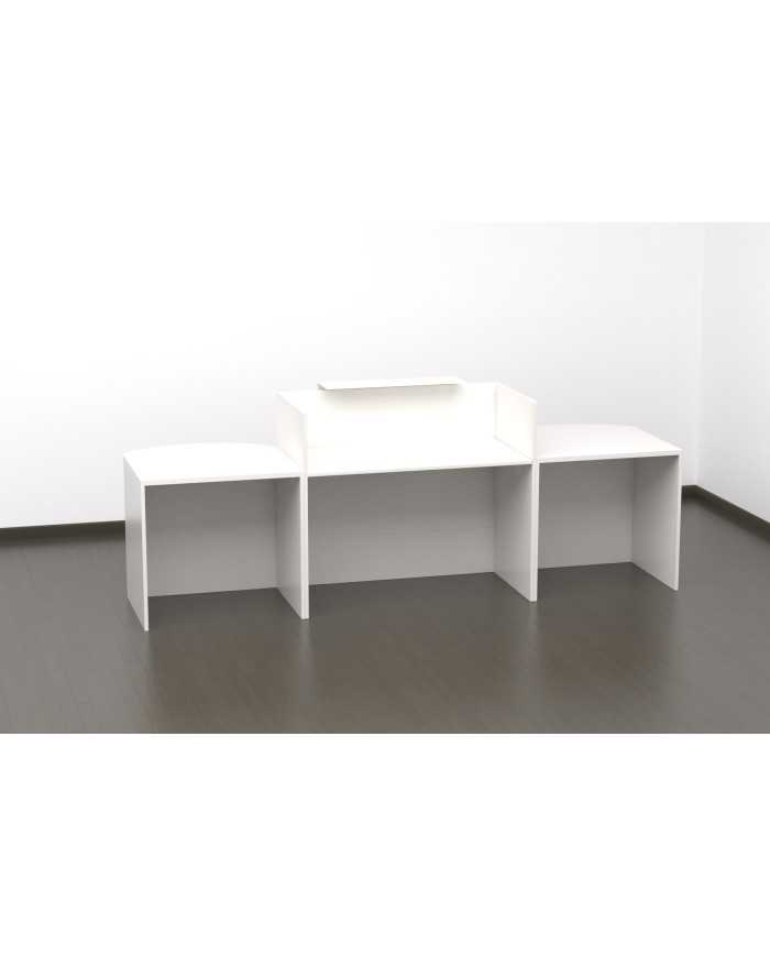 Mostrador recepción BELMO 280 cm Blanco Mostrador recepción BELMO 280 cm Blanco