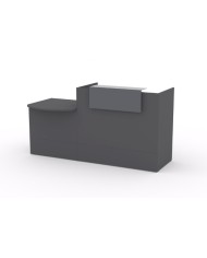 Mostrador recepción BELMO 200 cm Grafito
