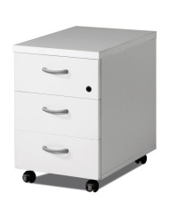 Cajonera 3 cajones con ruedas y cerradura