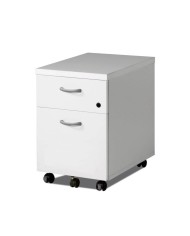 Cajonera cajón + archivo con ruedas y cerradura