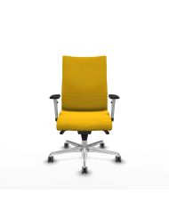 Silla Confidente Albacete confidente sincro bali brazos 1D blancos base aluminio